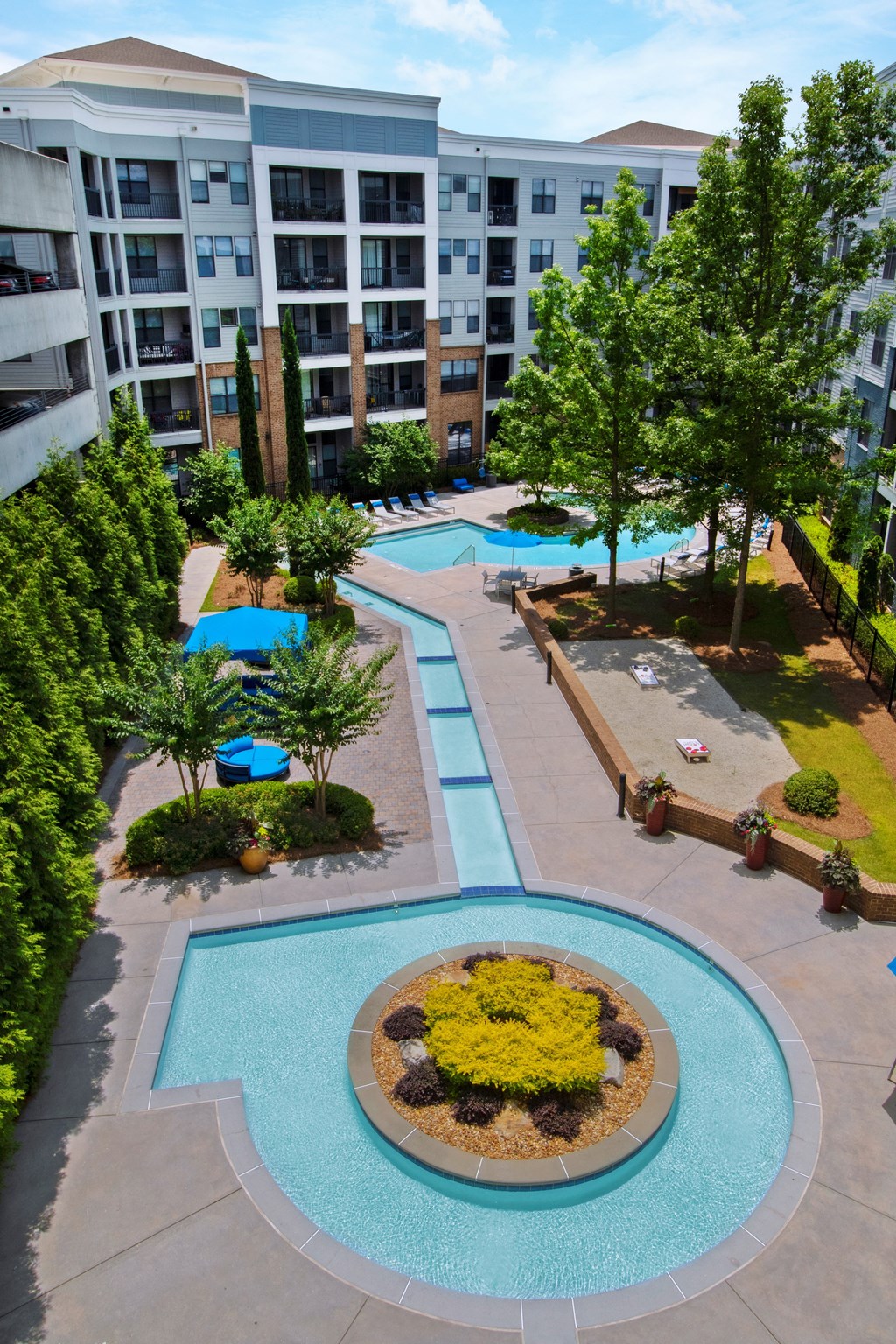 Resort Style Pool at West Inman Lofts Apartments, Georgia