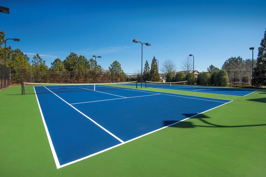 Tennis Court at The Pointe at Suwanee Station, Suwanee, 30024