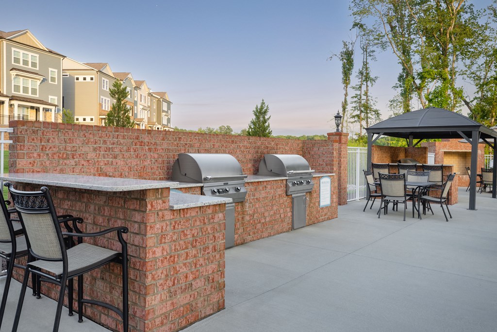 our apartments offer a clubhouse with a lounge and dining area