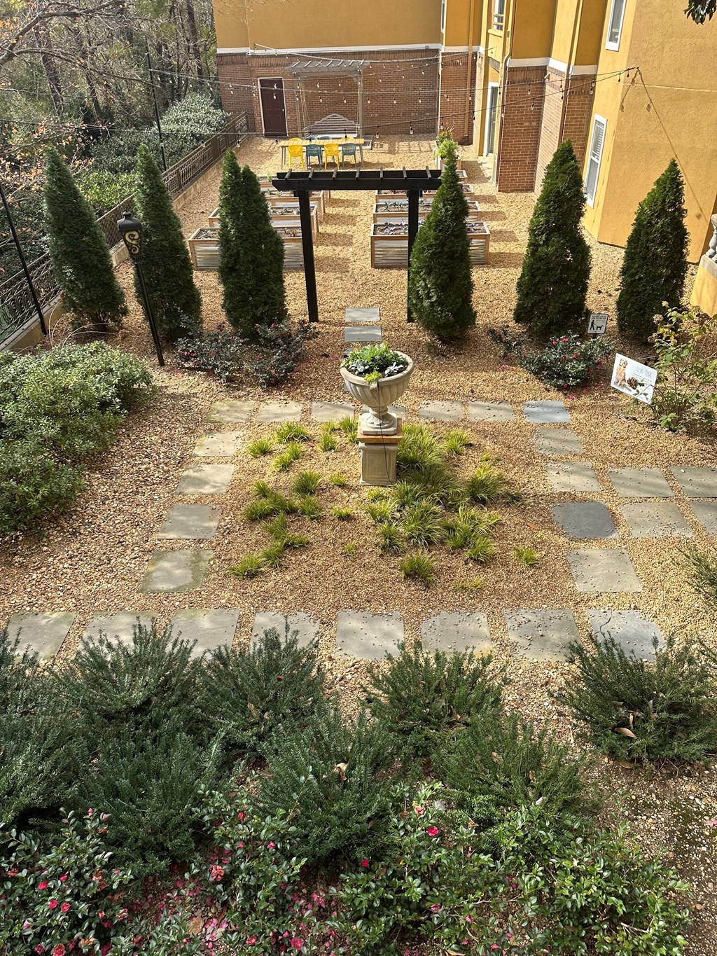 Community Garden at 1401 West Paces, Atlanta