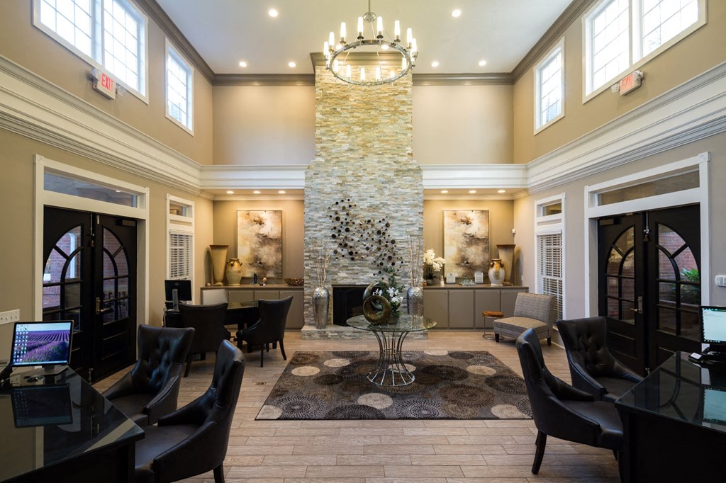 Interior Leasing Office at The Point at Perimeter, Dunwoody