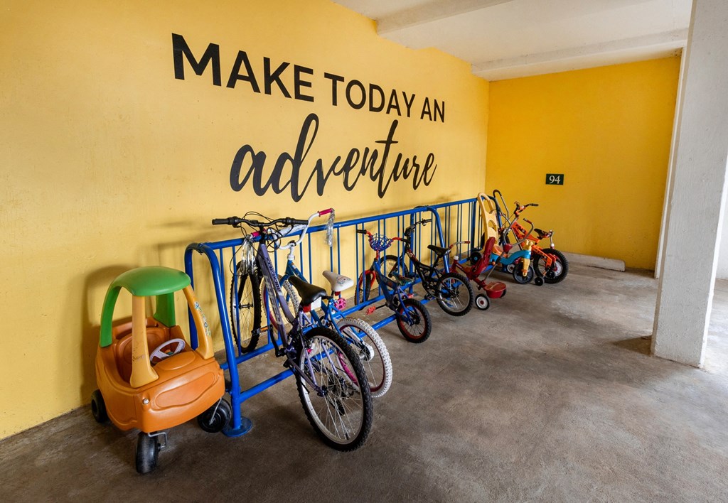 Bike Storage at The Point at Perimeter, Dunwoody