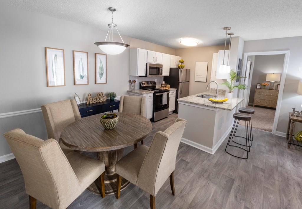 Elegant Dining Space at The Point at Perimeter, Georgia