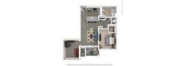 One Bed One Bath Den