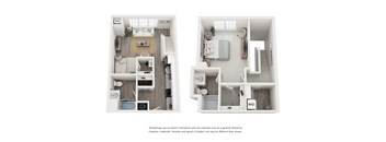 One Bed Two Bath Loft