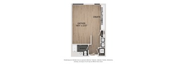 A drawing of a bathroom with a toilet, sink, and shower.