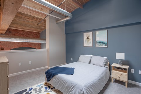bedroom at Cherry Street Lofts,Bridgeport, CT