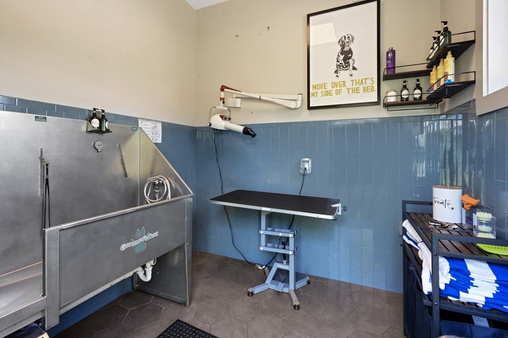 Pet wash station at The Beacon at Gateway Apartments, Scarborough, ME, 04074