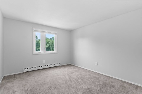 Empty room at Gull Harbor Apartments, New London, CT