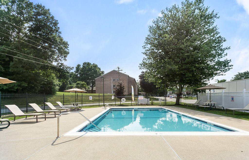 the swimming pool at Rose Hill Estates, Norwich, CT, 06360
