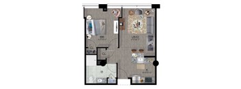1 bed 1 bath at Cherry Street Lofts, Connecticut