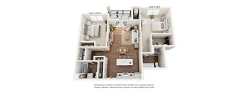Two Bed Two Bath