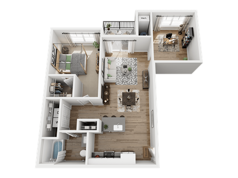 1 Richards Drive Studio-3 Beds Apartment for Rent