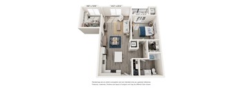 One Bed One Bath with Den