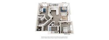 Two Bed Two Bath