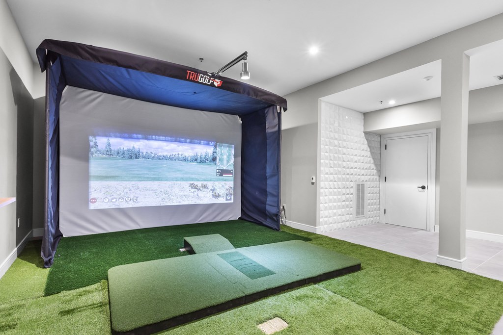Golf Simulation Room