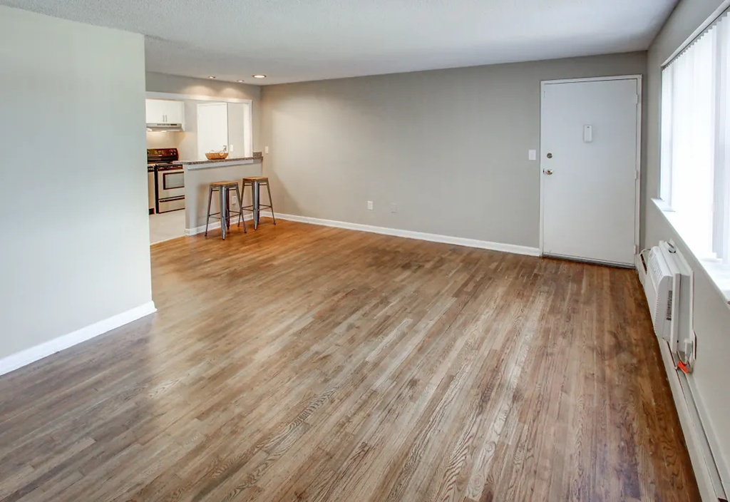 Living room at Greenfield Village Apartments, Rocky Hill, CT