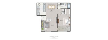 Park Avenue Apartments Tampa Florida One Bedroom 760sf