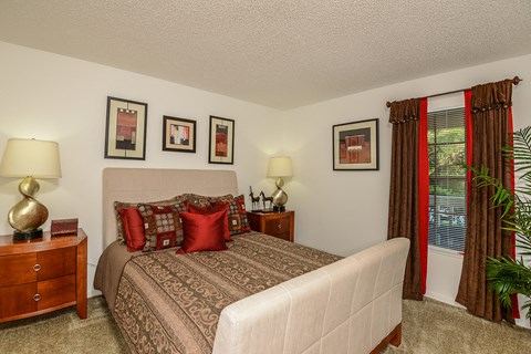 Park Avenue Apartments Tampa Florida Model Bedroom