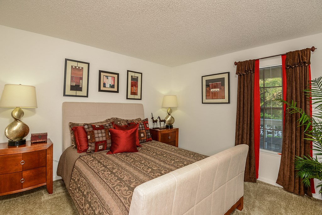 Park Avenue Apartments Tampa Florida Model Bedroom