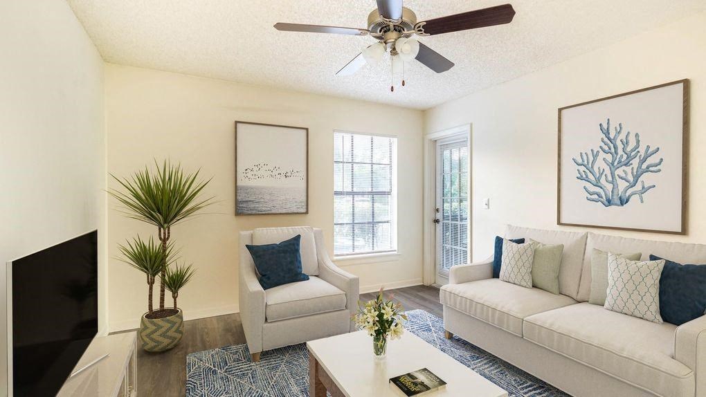 living room staged image