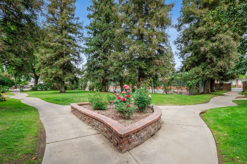 Courtyard Courtyard at Scottsmen Apartments, Clovis