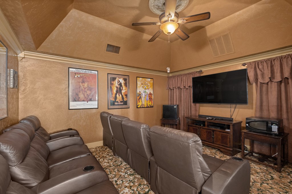 Theater Room at Scottsmen Apartments, Clovis, 93612