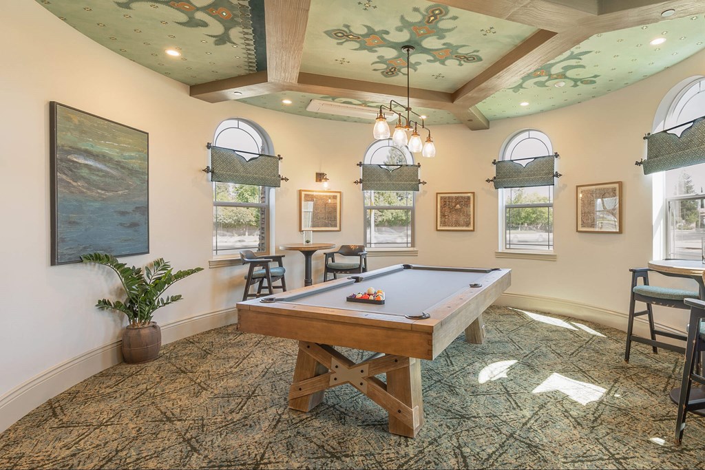 Billiards Table Billiards Table at The Villas at Ellis Manor, Fresno California