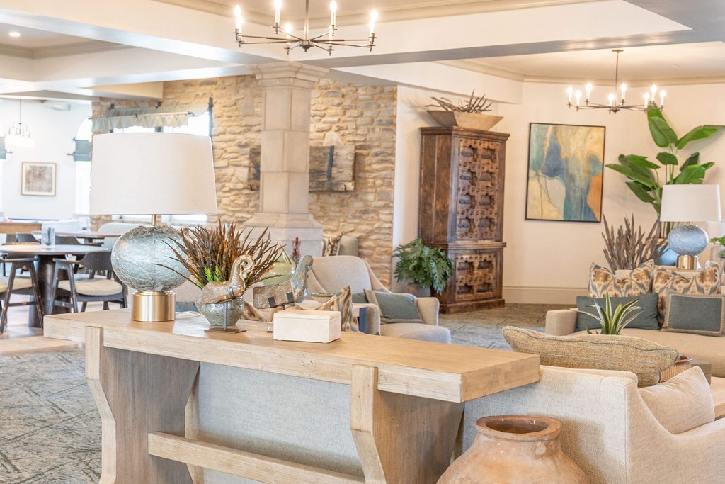 Common Room at The Villas at Ellis Manor, Fresno, CA