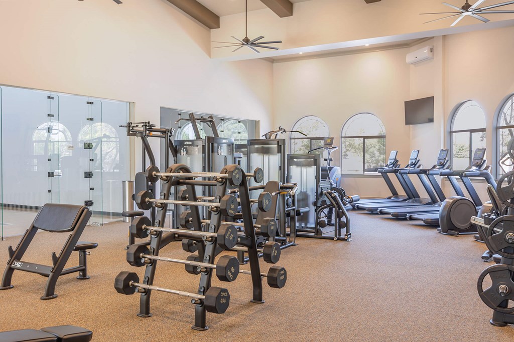 Fitness Center at The Villas at Ellis Manor, California