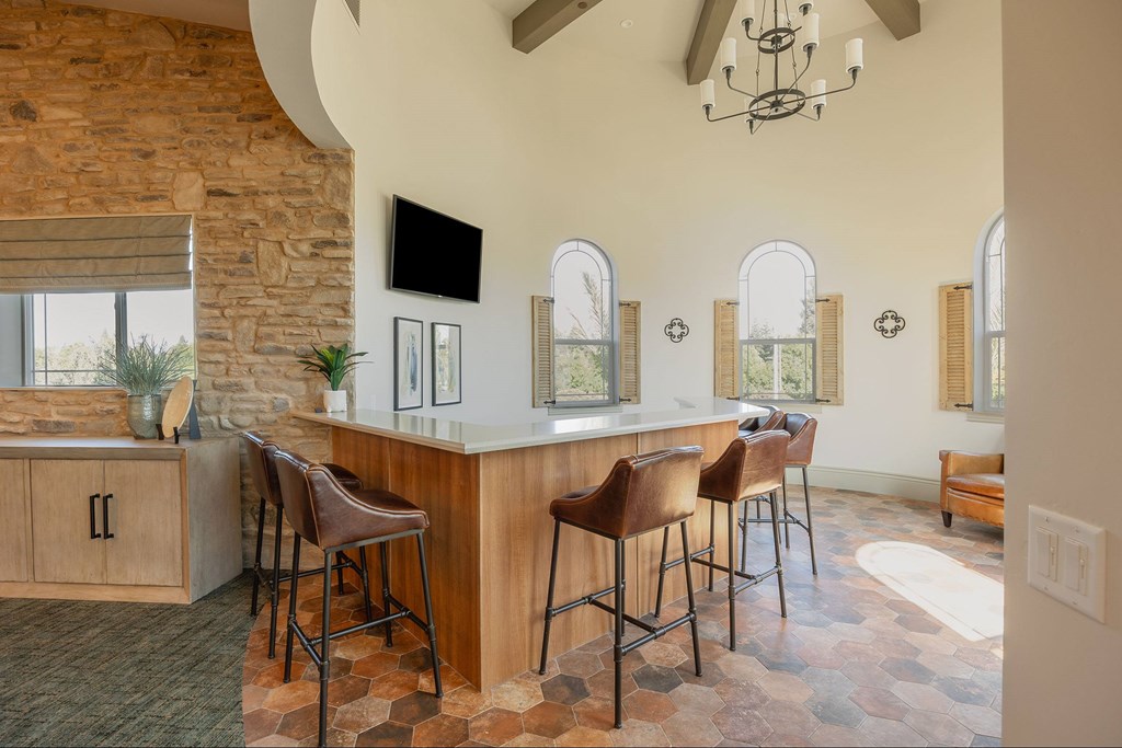 Coffee Bar at The Villas at Ellis Manor, California, 93720