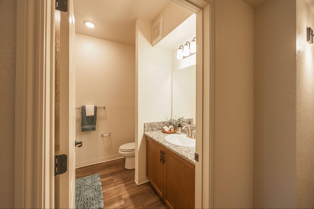 Bathroom at The Villas at Ellis Manor, Fresno