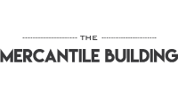 The Mercantile Building is written on the sign.