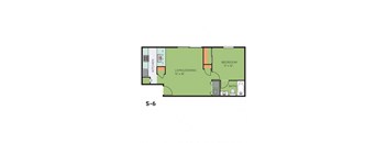 lower level floor plan of a 0704 sq ft floor plan