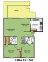 Two Bedroom Two Bathroom (C3MA)