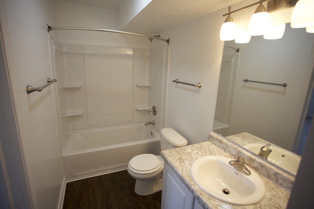 a bathroom with a sink toilet and a shower