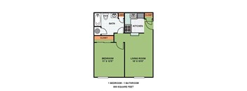 One Bedroom One Bath