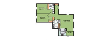 Two Bedroom Two Bathroom (CR15)