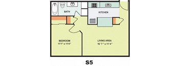 Standard One Bedroom (S5)