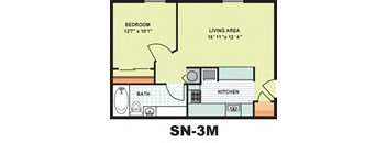 Standard One Bedroom (SN3M)