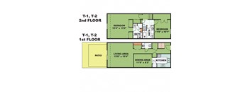 Two Bed Townhome (T1)