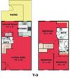 Three Bedroom Townhome (T3)