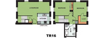 Two Bedroom Townhome (TR16)