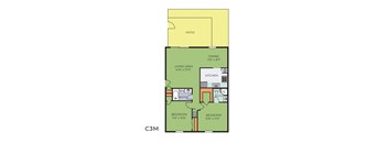 Two Bedroom Two Bathroom (C3M)