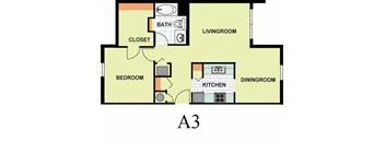 Deluxe One Bedroom (A3)