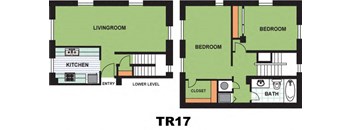 Two Bedroom Townhome (TR17)