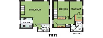Two Bedroom Townhome (TR19)