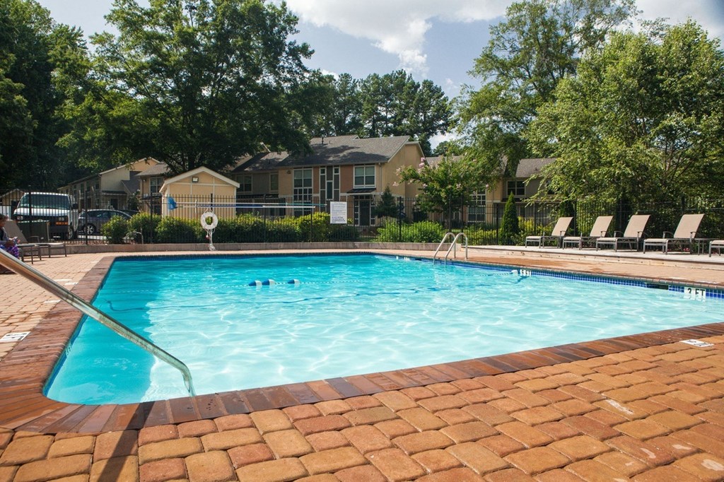 our apartments have a resort style swimming pool