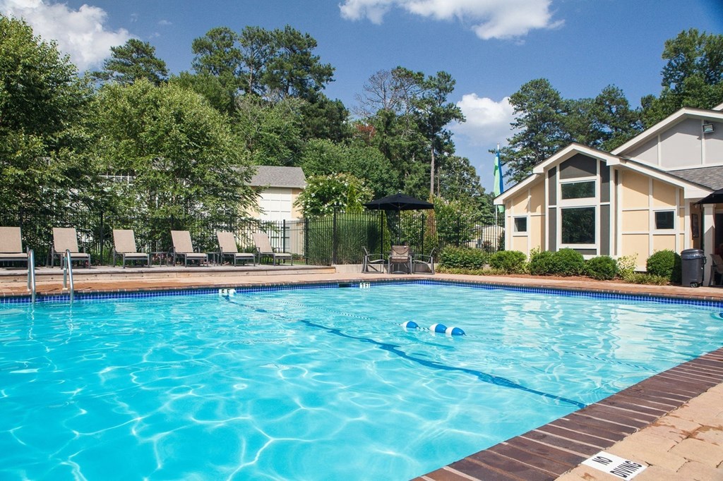our apartments have a large pool for residents to enjoy