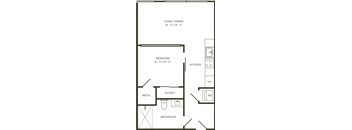 a blueprint of a floor plan of a house